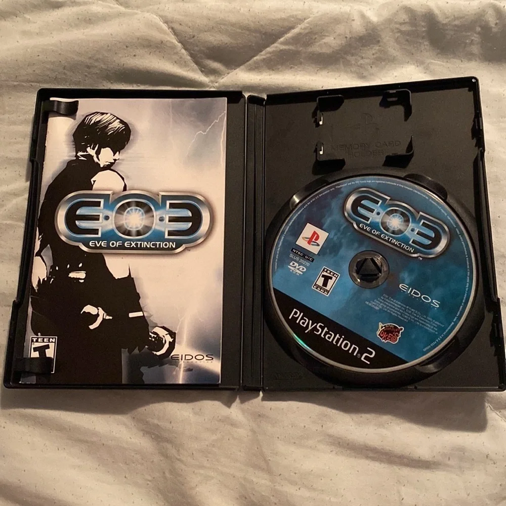 PlayStation PS2 EOE Eve of Extinction